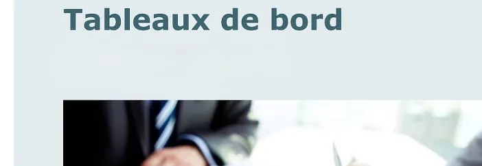 Tableau de bord Isi Gestion